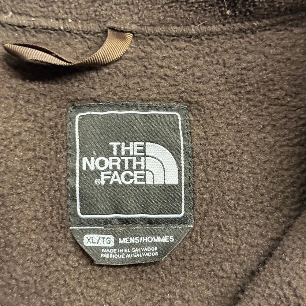The North Face Denali Fleece Jacket Mens XL Brown Snowbird Resort Full Zip
